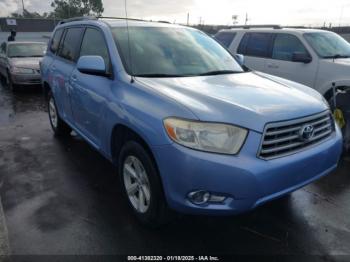  Salvage Toyota Highlander