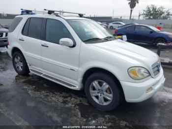  Salvage Mercedes-Benz M-Class