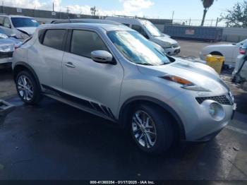  Salvage Nissan JUKE