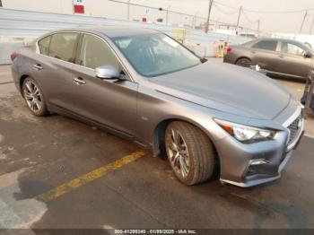  Salvage INFINITI Q50