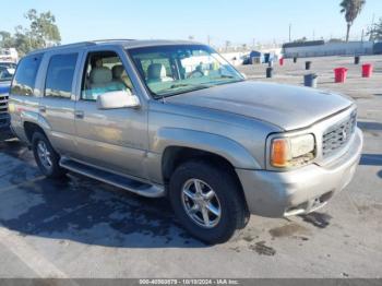  Salvage Cadillac Escalade