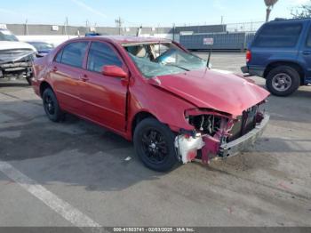  Salvage Toyota Corolla