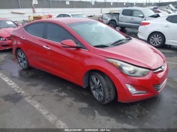  Salvage Hyundai ELANTRA