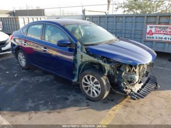  Salvage Nissan Sentra