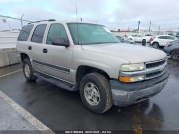  Salvage Chevrolet Tahoe