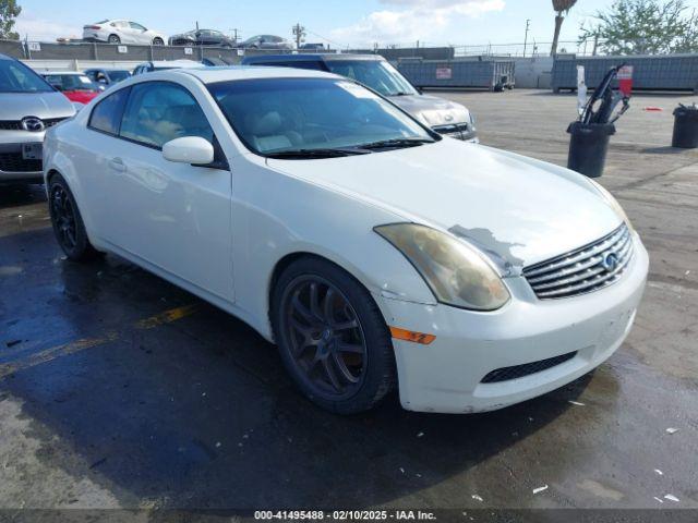  Salvage INFINITI G35