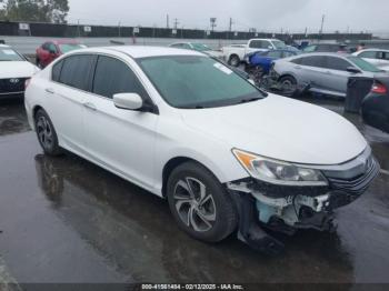  Salvage Honda Accord