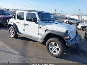  Salvage Jeep Wrangler