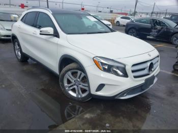  Salvage Mercedes-Benz GLA