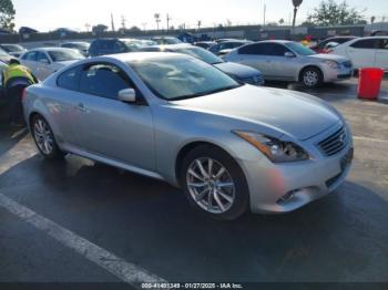  Salvage INFINITI G37