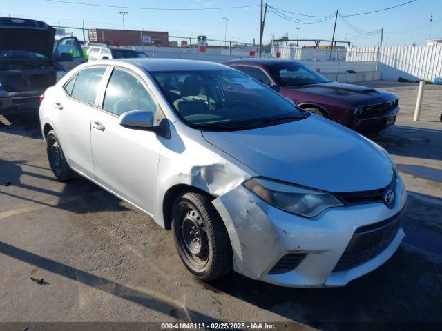  Salvage Toyota Corolla