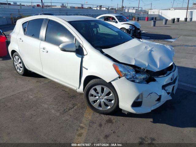  Salvage Toyota Prius c