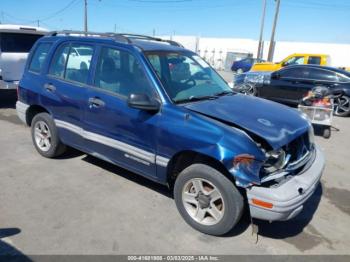  Salvage Chevrolet Tracker