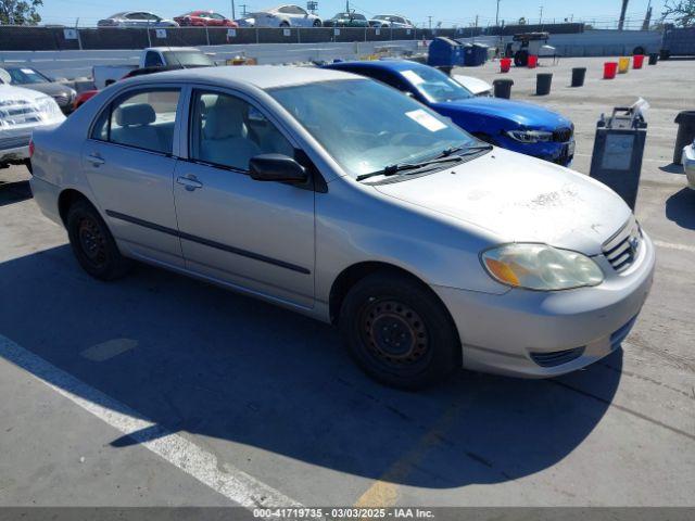  Salvage Toyota Corolla