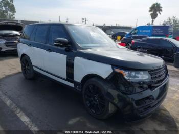  Salvage Land Rover Range Rover