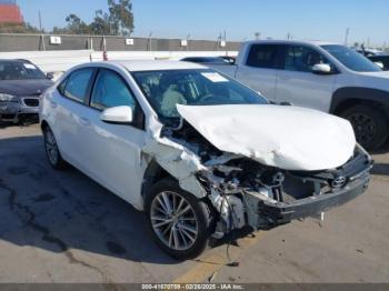  Salvage Toyota Corolla