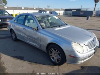  Salvage Mercedes-Benz E-Class