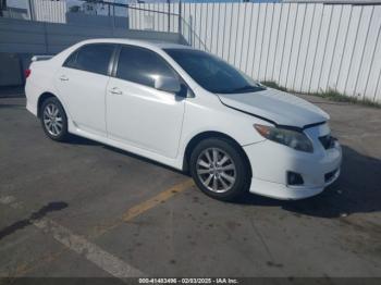  Salvage Toyota Corolla