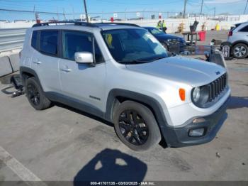  Salvage Jeep Renegade