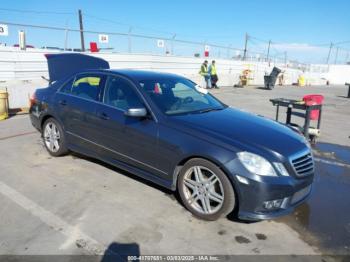  Salvage Mercedes-Benz E-Class