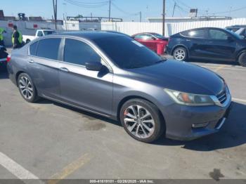  Salvage Honda Accord