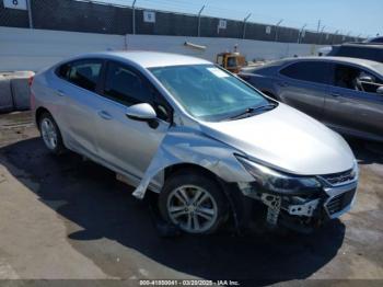  Salvage Chevrolet Cruze