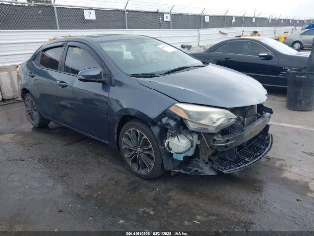  Salvage Toyota Corolla