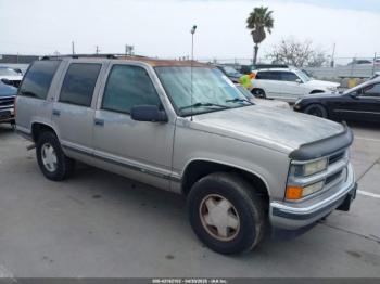  Salvage Chevrolet Tahoe