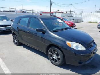  Salvage Toyota Matrix