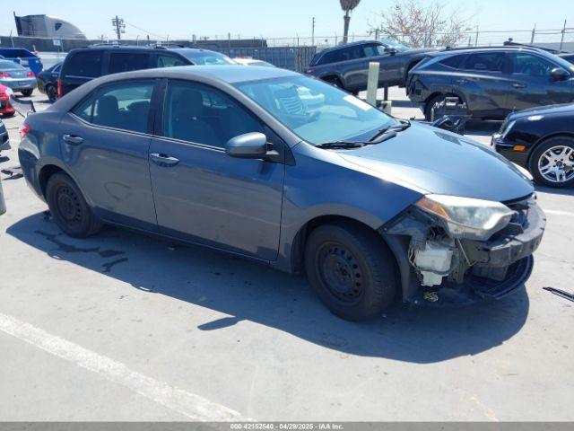  Salvage Toyota Corolla