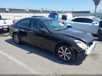  Salvage INFINITI G35