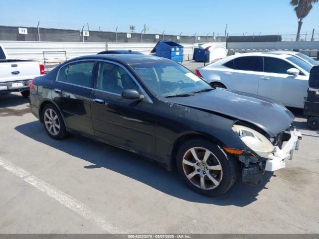  Salvage INFINITI G35
