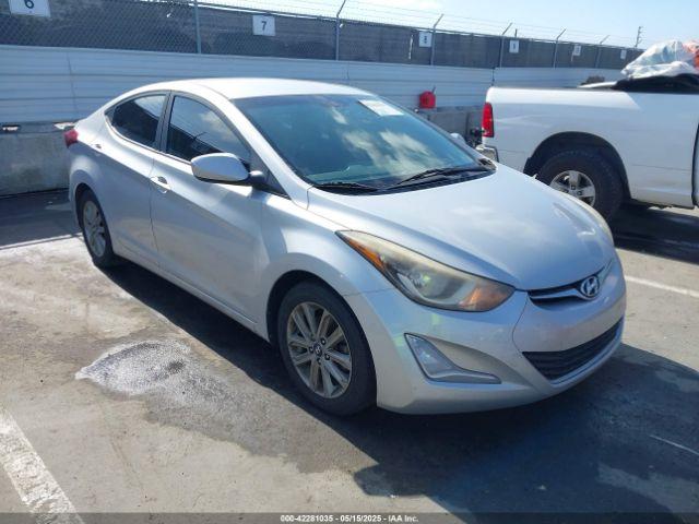  Salvage Hyundai ELANTRA