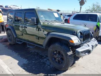  Salvage Jeep Wrangler