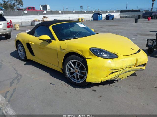  Salvage Porsche 718 Boxster
