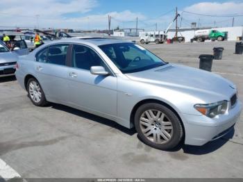  Salvage BMW 7 Series
