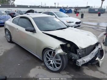  Salvage INFINITI G35