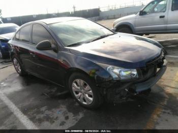  Salvage Chevrolet Cruze