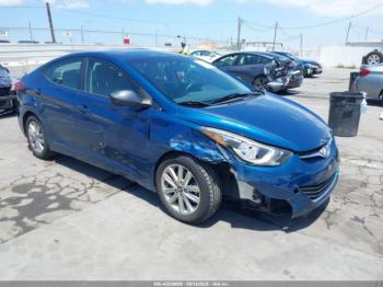  Salvage Hyundai ELANTRA