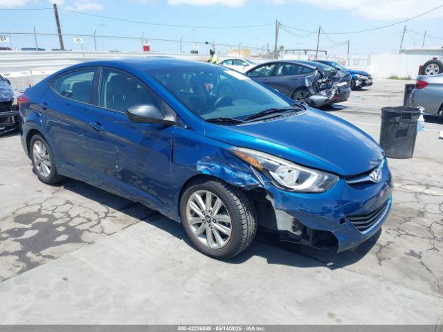  Salvage Hyundai ELANTRA