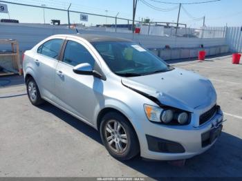  Salvage Chevrolet Sonic