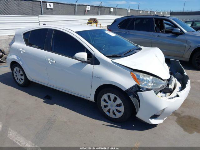  Salvage Toyota Prius c