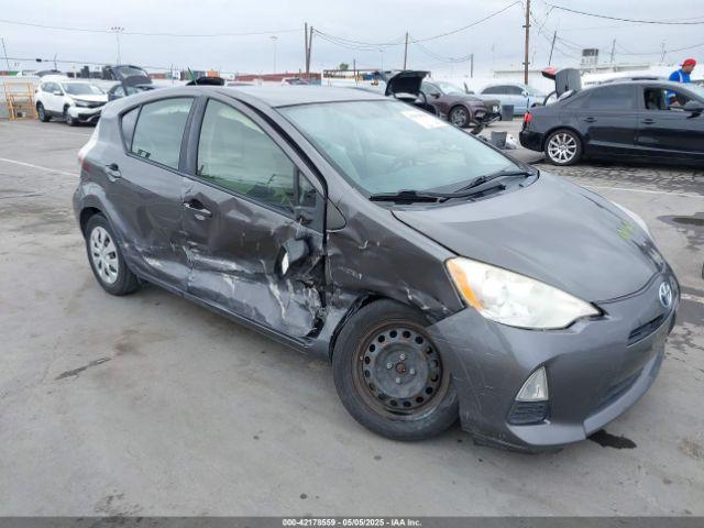  Salvage Toyota Prius c