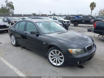  Salvage BMW 7 Series