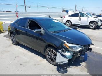  Salvage Toyota Corolla