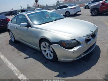  Salvage BMW 6 Series