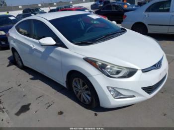  Salvage Hyundai ELANTRA