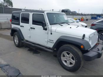  Salvage Jeep Wrangler