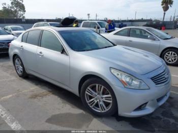  Salvage INFINITI G37