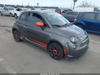  Salvage FIAT 500e